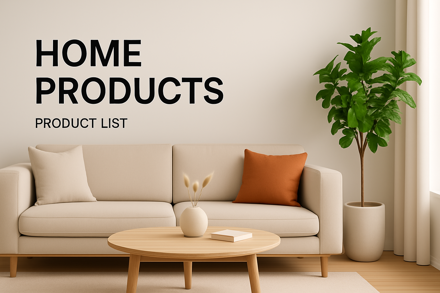 product list
